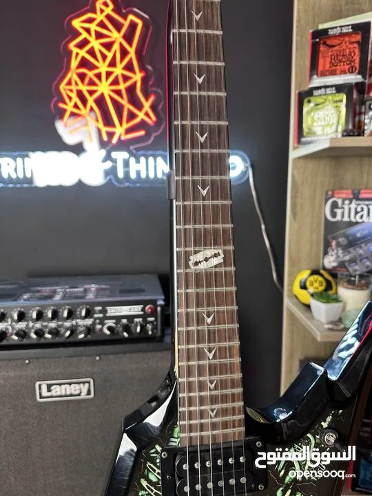 Dean Razorback Signature Dimebag Floyd Bio Mech Electric Guitar with Case - 400 JDs
