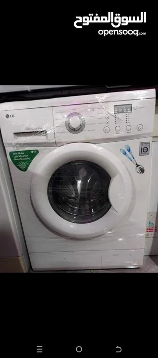 غسالة lg 7kg  direct drive