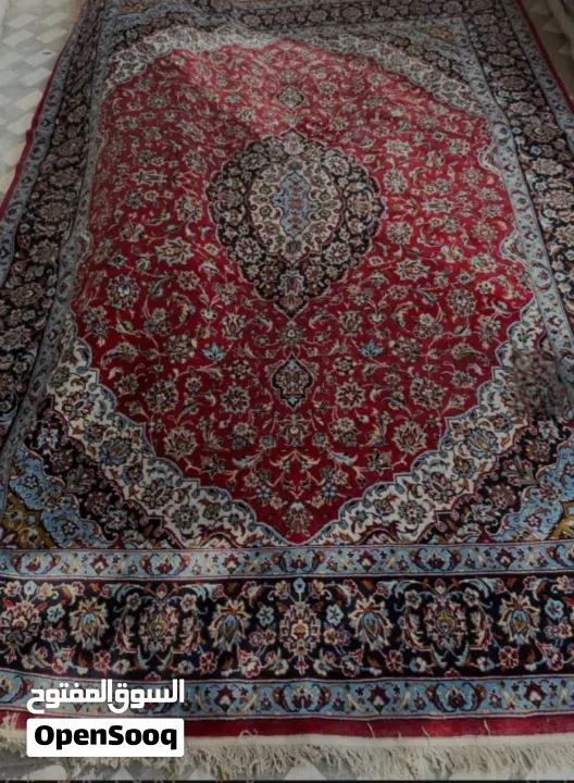 『وَلَا تَـبْـخَـسُـوا الـنَّـاسَ أَشْـيَـاءَهُـمْ』 للبيع سجادة إيرانية  مقاس 4×3 متر تقريبآ