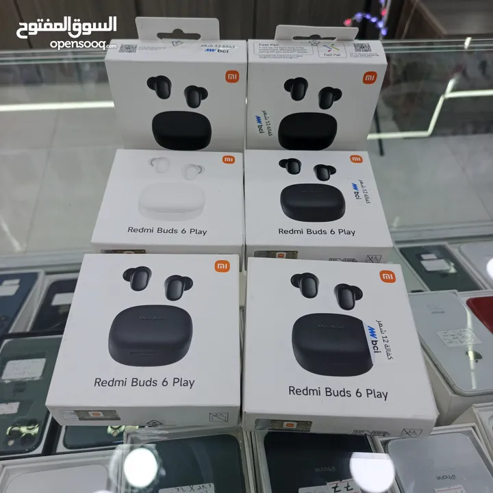 Redmi Buds 6 play بلوتوث الاصليه
