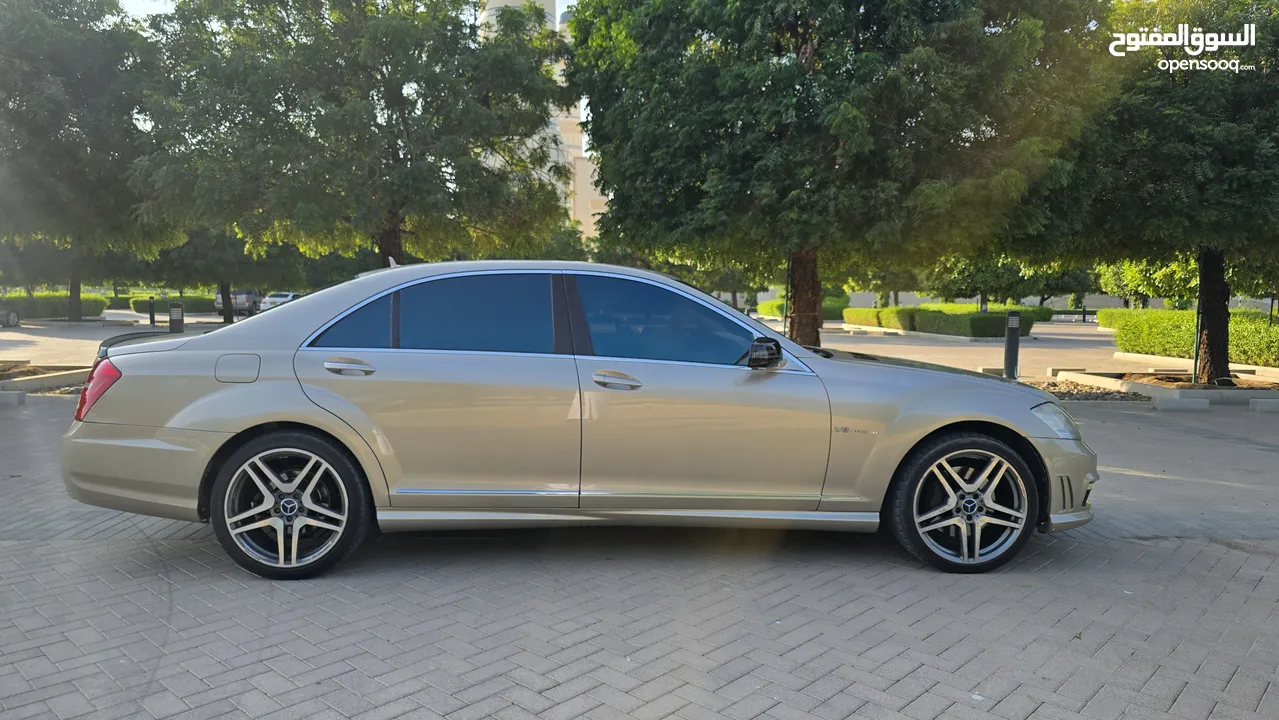 مرسيدس S500 L 2007 محول S63 AMG 2012