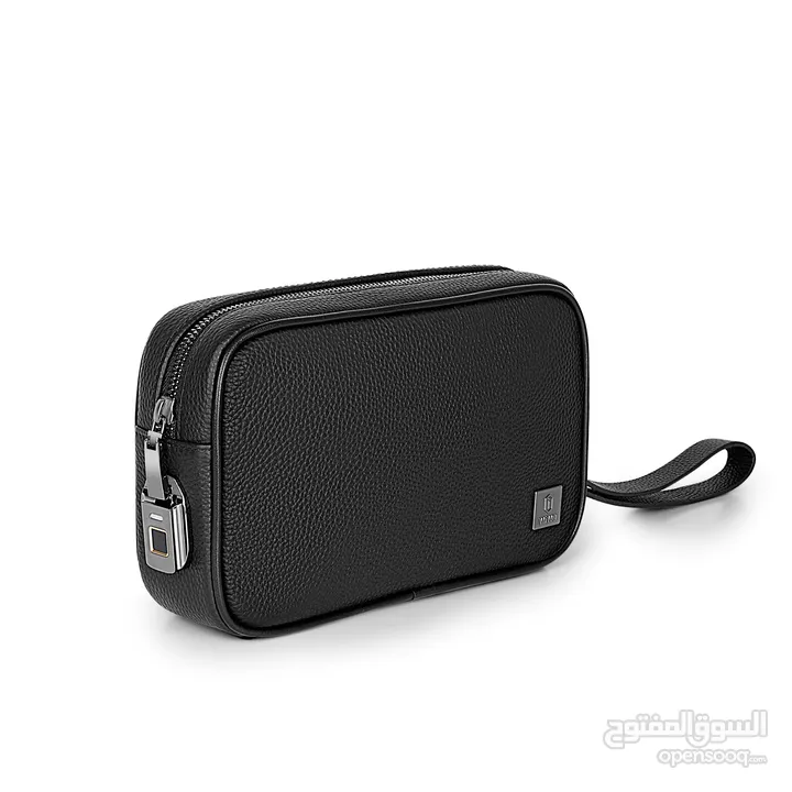 WiWU Master Genuine Leather Fingerprint Lock Pouch   -NEW -MEAGByte