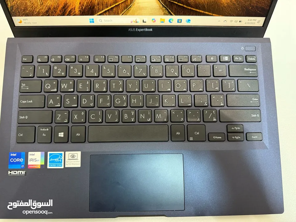 Laptop Asus Expertbook B1400 i7-1165G7  لابتوب اسوس ايكسبرت بوك ب14