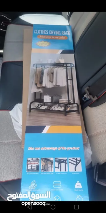 ستاند ملابس دبل معدن ثقيل