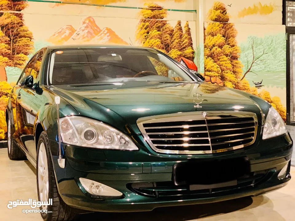 مرسيدس بنز s550 موديل 2008 جديدة ما ماشية 25000 فقط