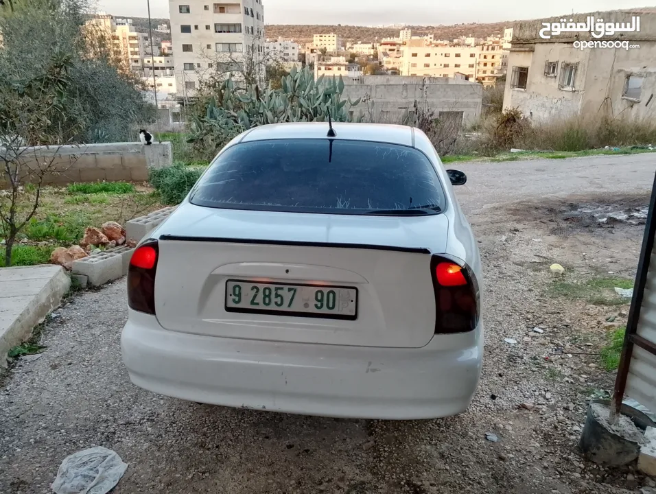 الحبة النظيفة ،دايو لانوس أوتوماتيك أصل برايفت (خصوصي) بنزين 1500 قطارة مىديل 2002