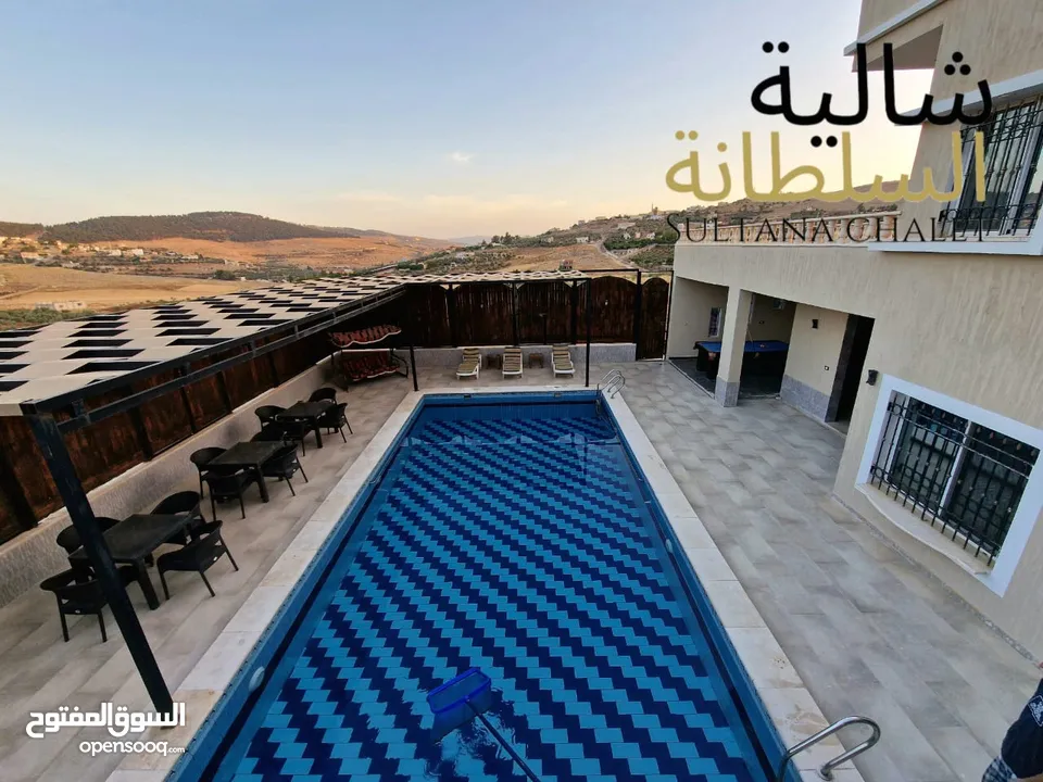 شاليه ومزرعة السلطانه جرش