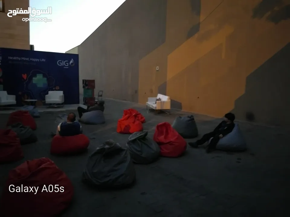 بفات beanbags للايجار اليومي /  beanbags rental / توصيل داخل عمان الغربية بدون مقابل ، free delivery