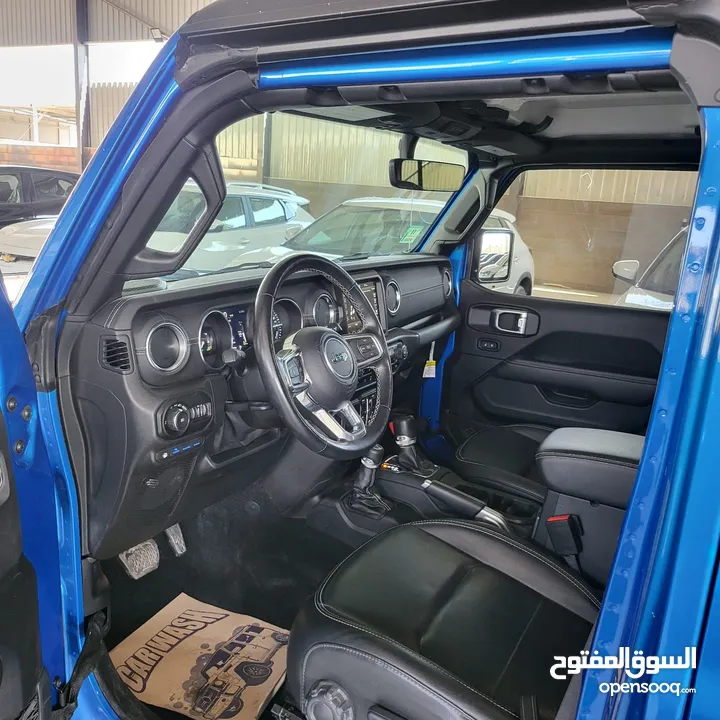 Jeep wrangler 4xe 2021 hybrid plug-in  2000c turbo charger 375 hp