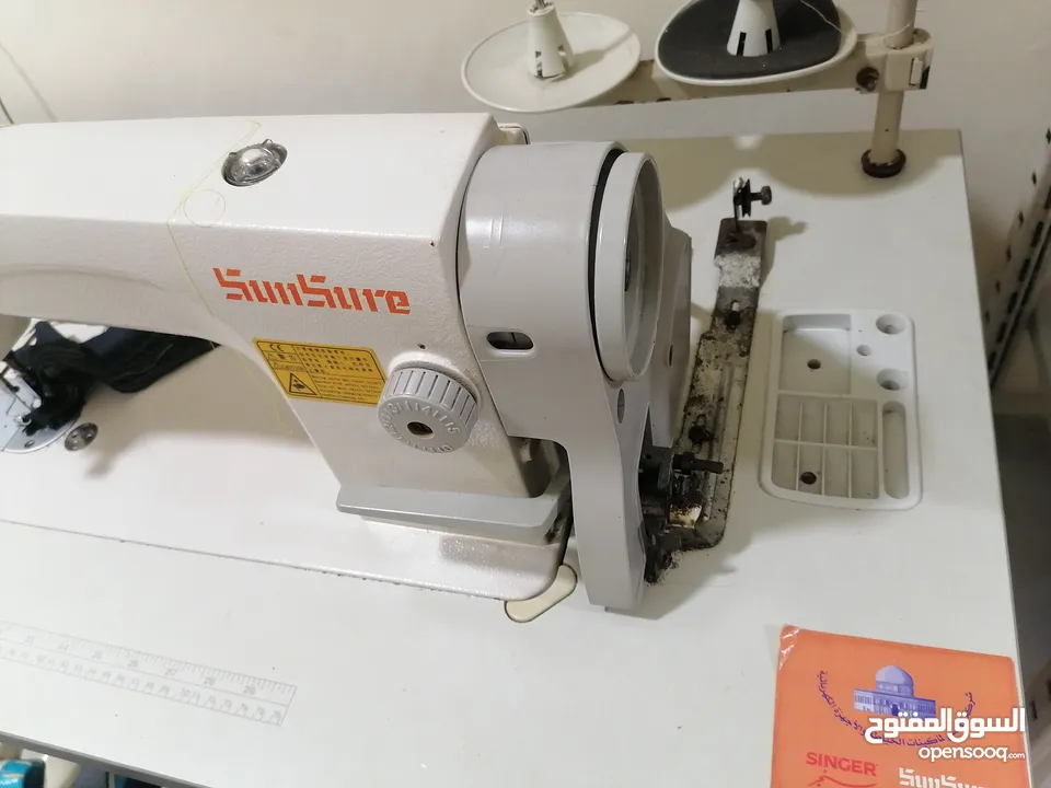 للبيع ماكينة خياطة صناعية SunSure SS-8900 بحالة الوكاله ممتازة لا تحتاج لاي صيانه