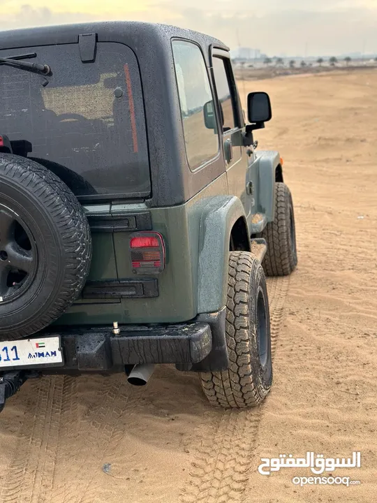 jeep wrangler GCC 2006 جيب خليجي نظيف و فحص ناجح