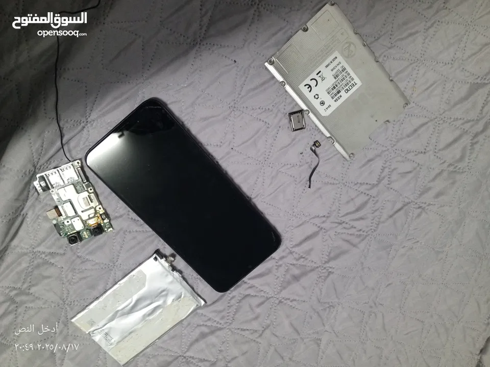 قطع غيار هاتف تكنو