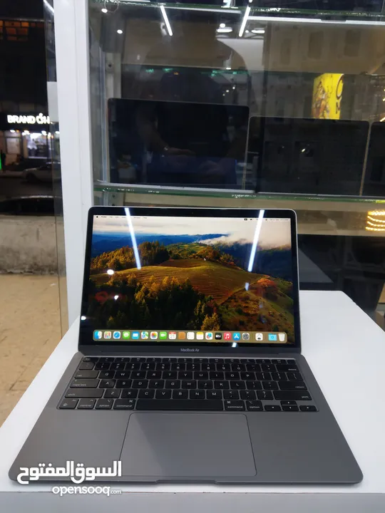 MacBook Air 2020 M1 Space Gray 8GB Ram 256GB SSD لابتوب ابل لون رمادي