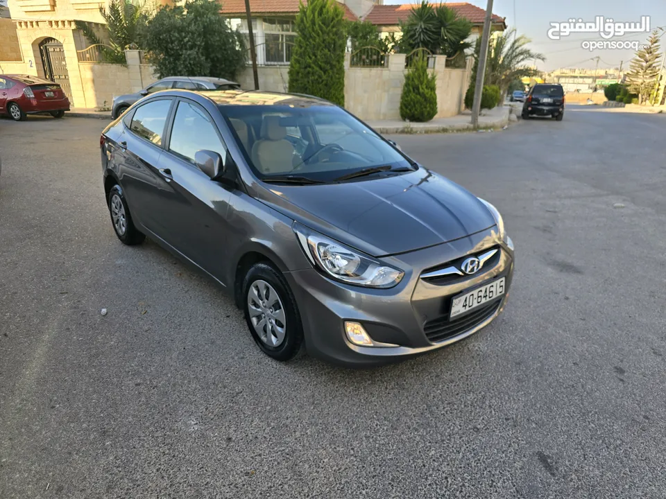 هونداي اكسنت 2014 فحص كامل 7 جيد عداد 112km محرك 1600cc مالك 1
