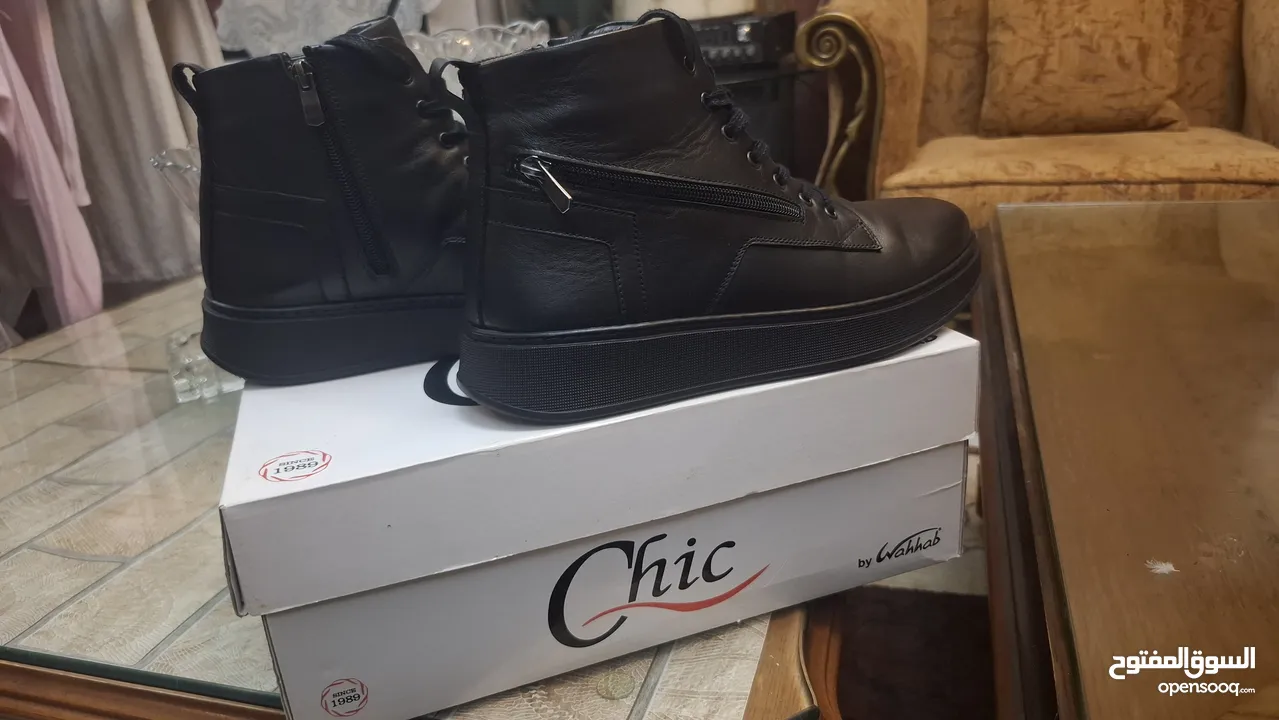 Chic New full leather boots