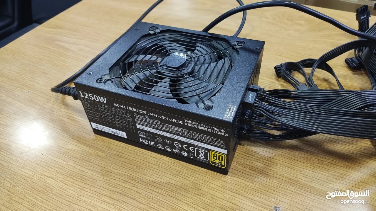 .cooler master MWE GOLD 1250 - V2 FULL     MODULAR