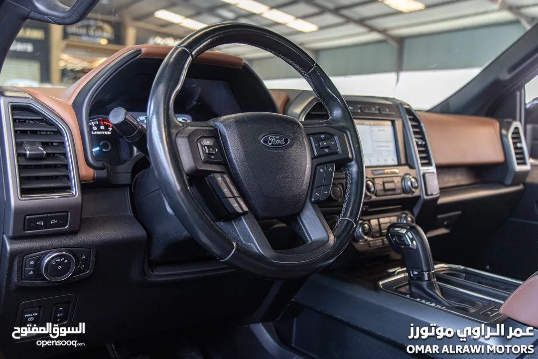 Ford F-150 2018 Limited  البكب بحالة الوكالة