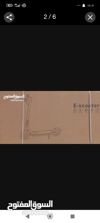 سكوتر كهرباء جديد غير مستعمل عرض خاص على اخر قطعه