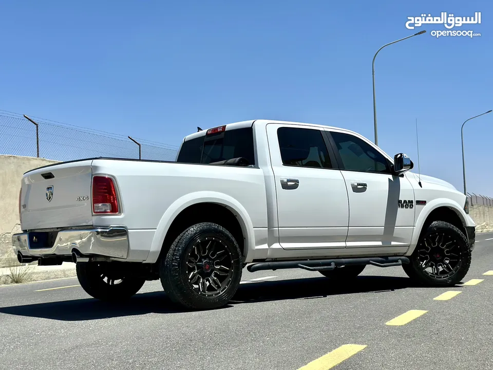 Ram 1500 ecodiesel Laramie 4x4 2017 فحص ، كلين ، تيربو ديزل ، مميز