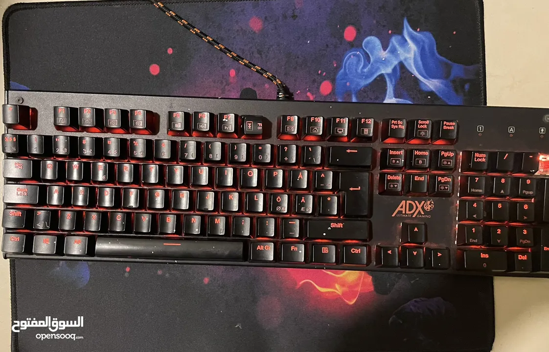 two mechanical keyboards w mouse for sale