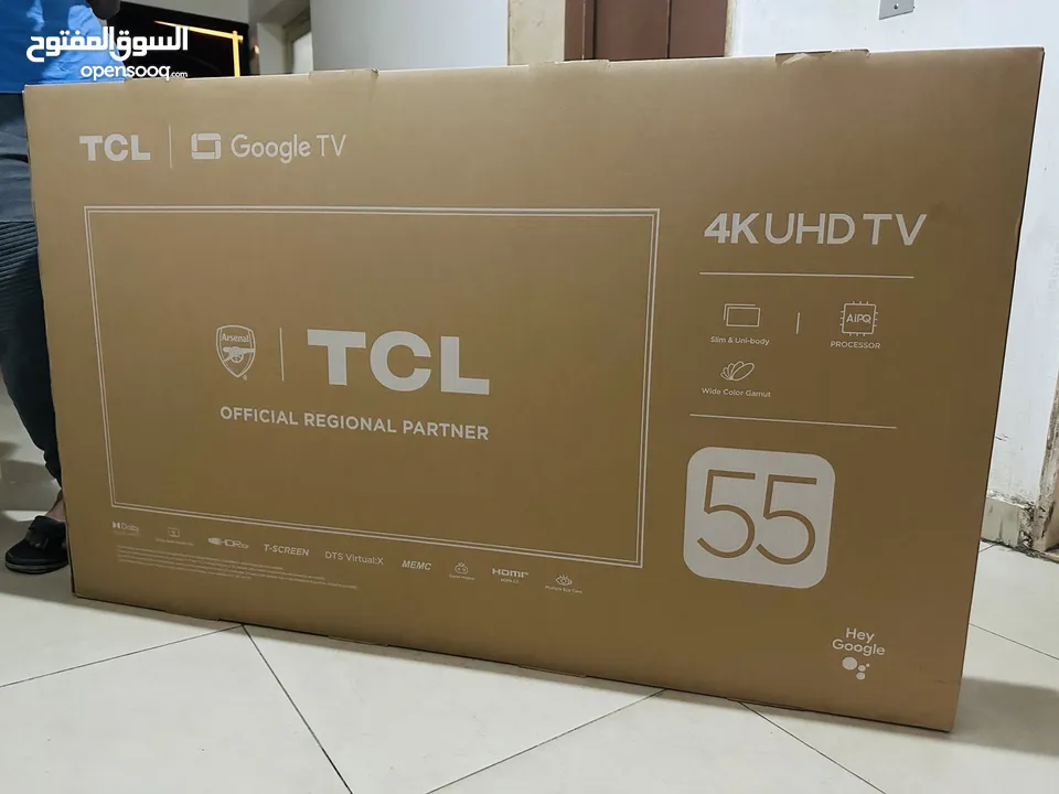 TCL google tv 4k UHD 55