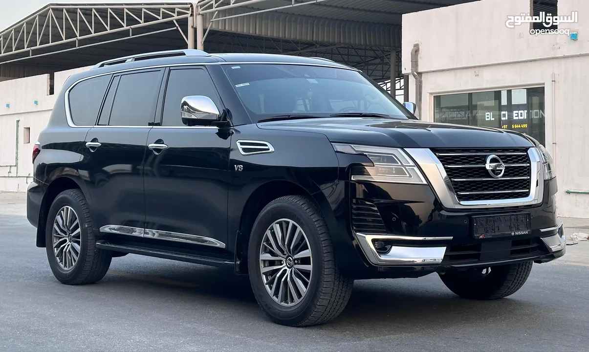 Nissan platinum 2020 V8 GCC price 190,000AED