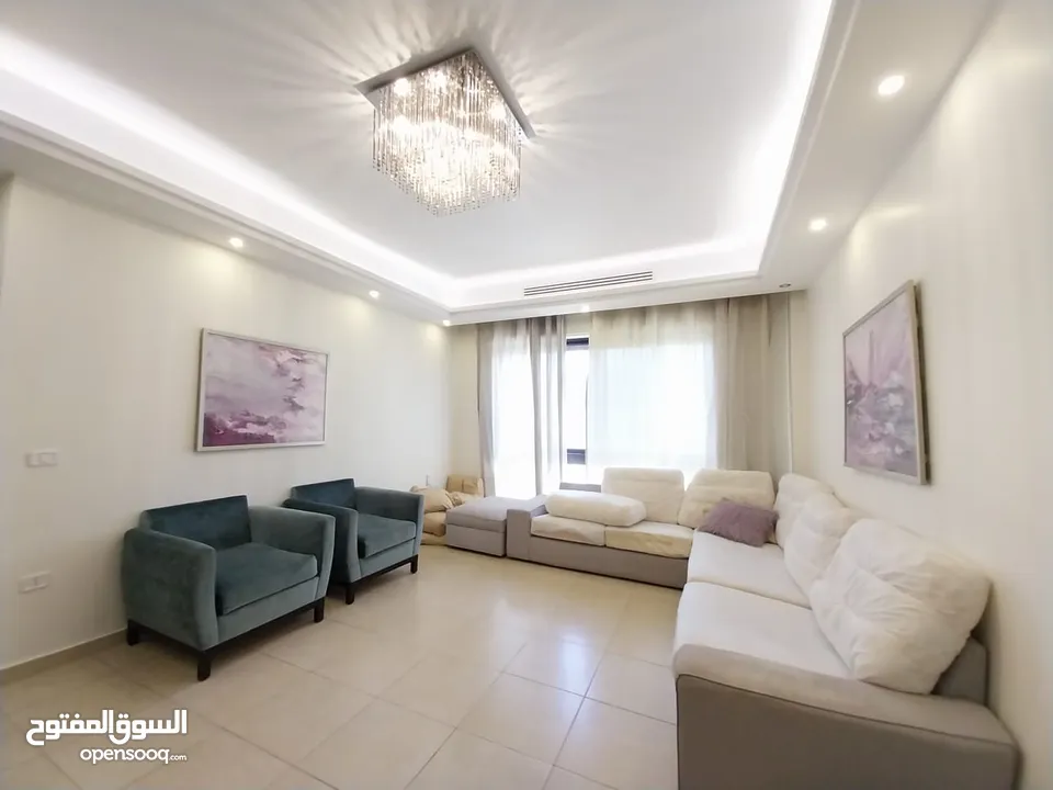 شقة مفروشة للإيجار في عبدون  ( Property 32356 ) سنوي فقط