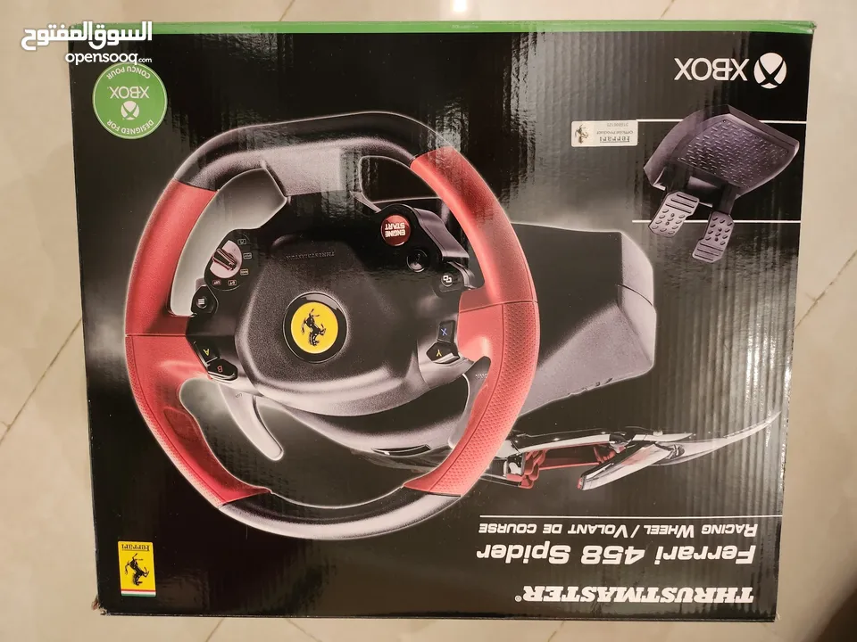 Xbox Ferrari 458 Spider Racing Wheel