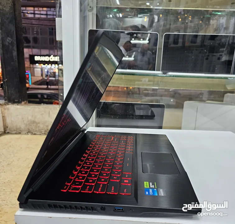 MSI Thin GF63 Core i5-12450H 16GB Ram 512GB SSD RTX2050 لابتوب ام اس اي