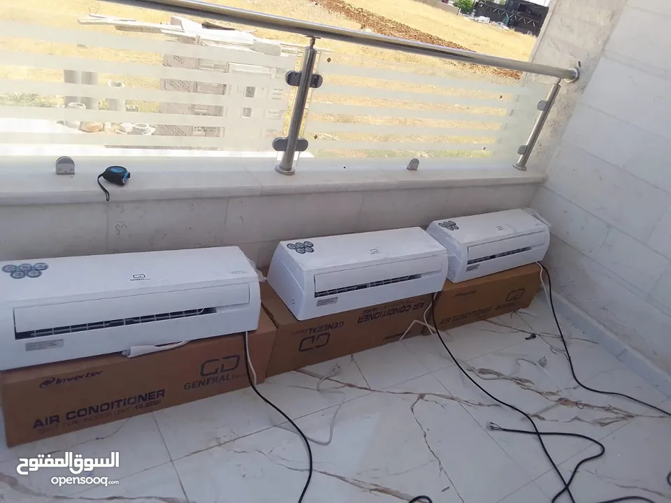 مكيف جينرال ديلوكس الاصدر الجديد 2025 الأسعار شاملة التركيب داخل اربد الأسعار للمكيف فقط