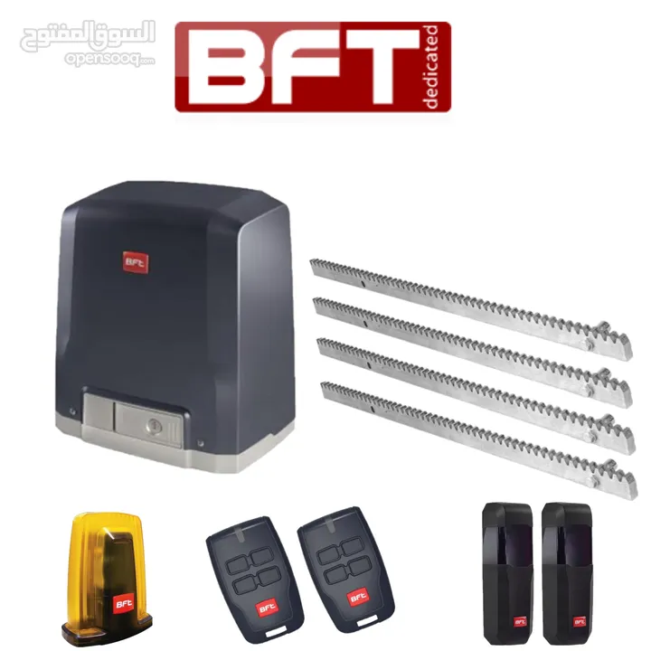 BFT SLIDING GATE MOTOR 600kg WITH GSM OPENER & installation @150.00