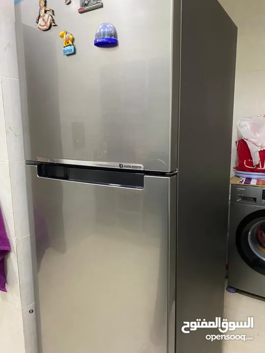 Samsung 340 liters good condition refrigerator available for sale. used only 2 years only.