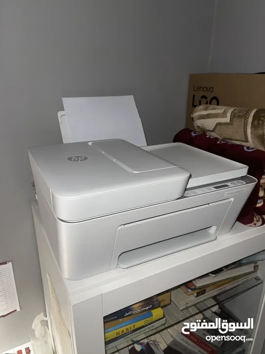 طابعة hp deskjet plus 4120 حالة شبه جديدة