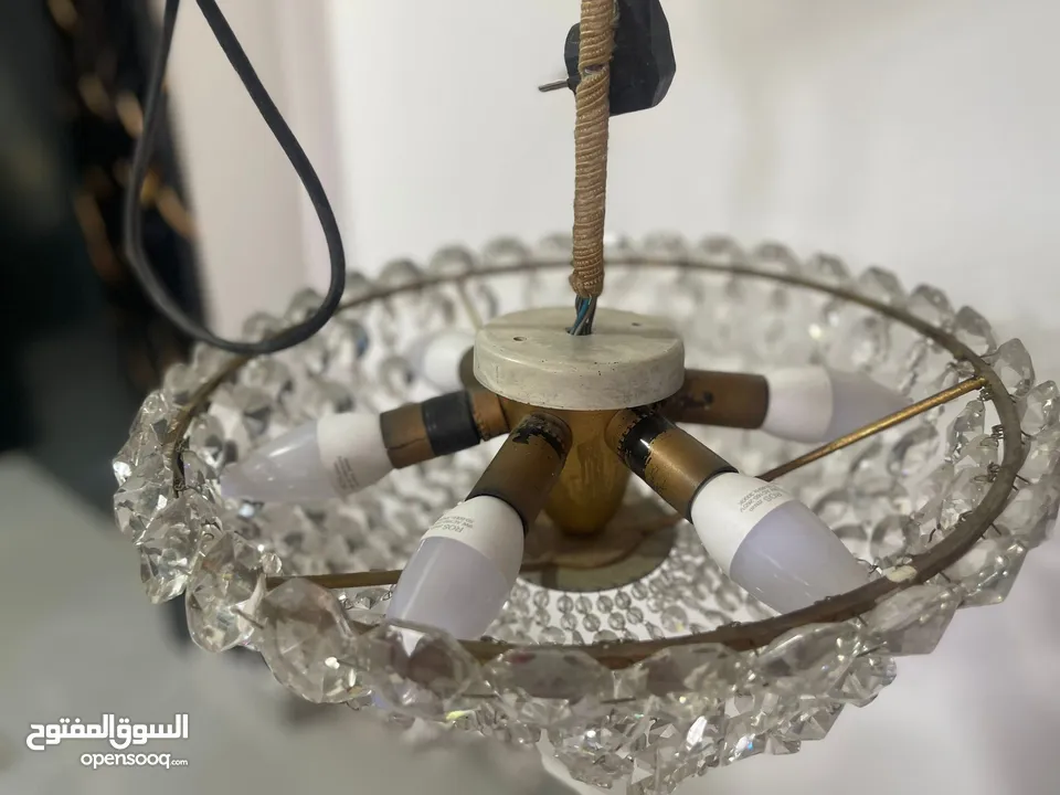 للبيع – ثريا نمساوية أنتيكا فاخرة من الكريستال الأصلي