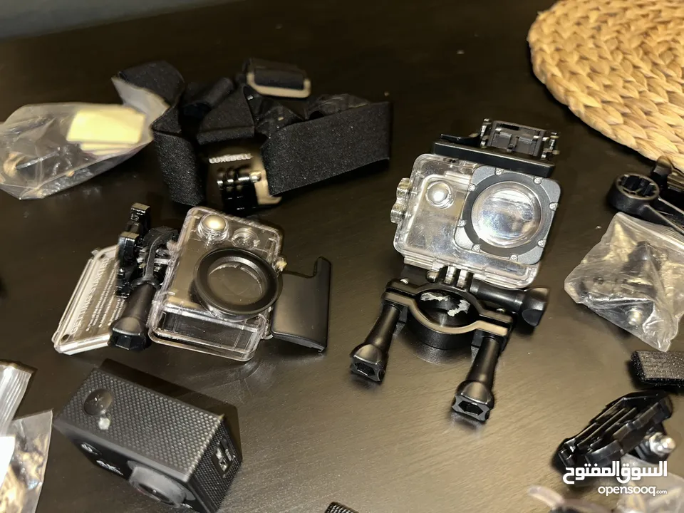 Action Camera 4k For bike  With 3 battery  and a accessories