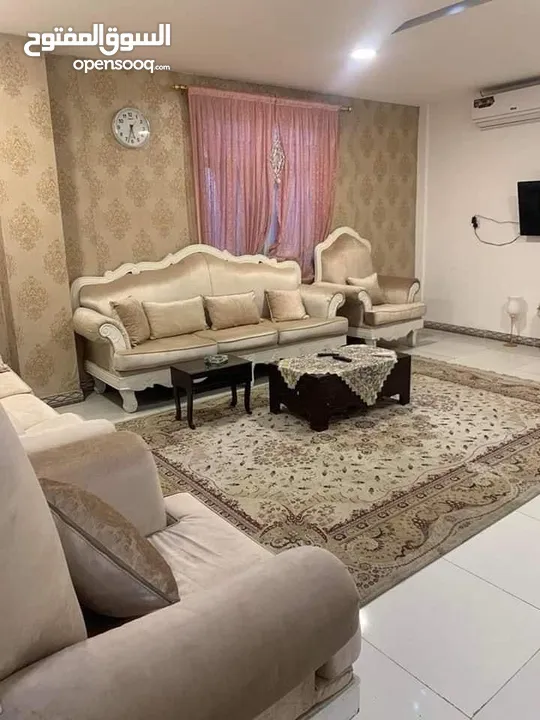 شقة مفروشة للايجار في منطقة مناوي باشا تشطيب حديث