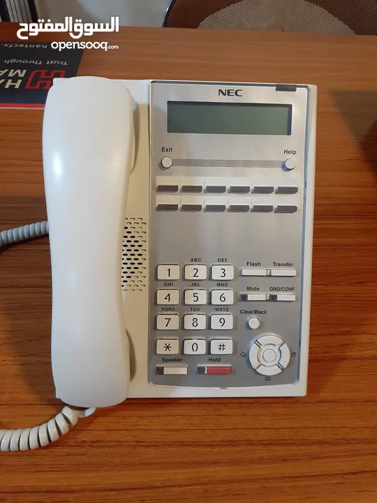 مقسم مقاسم  NEC-SL1000 براند ياباني مع جهاز الماستر شامل البرمجة والتركيب