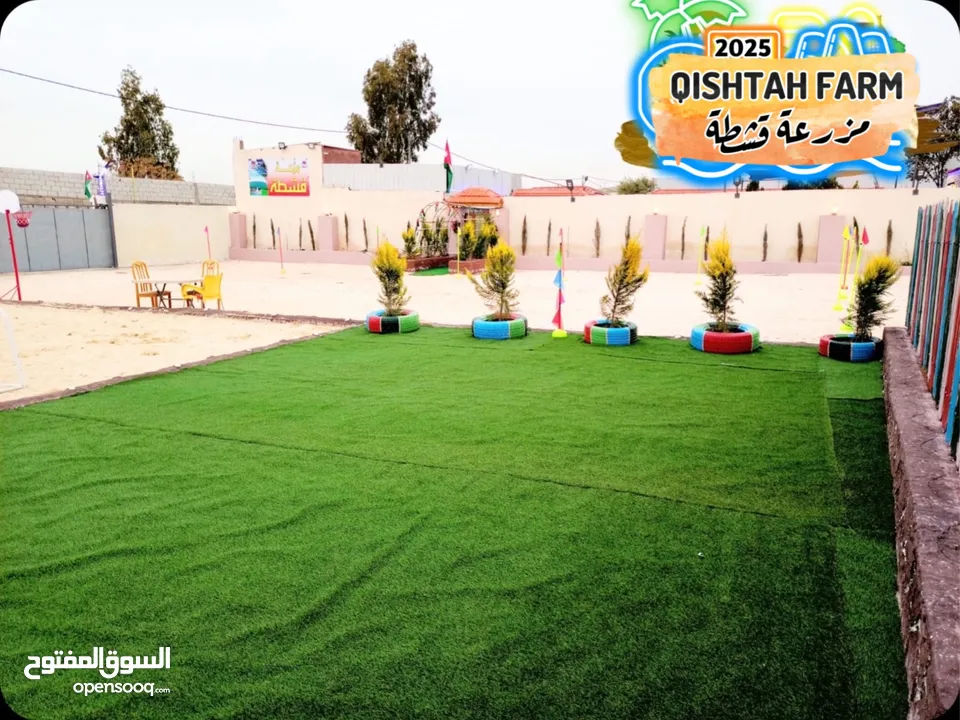 مزرعة قشطة للايجار في بلعما - مزرعة 5 STAR - مزرعة VIP - مزرعة للايجار - مزارع للايجار