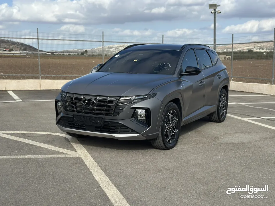 هونداي توسان N-Line    2023/ فل الفل بدون فتحة سقف بانوراما  فل مسكر