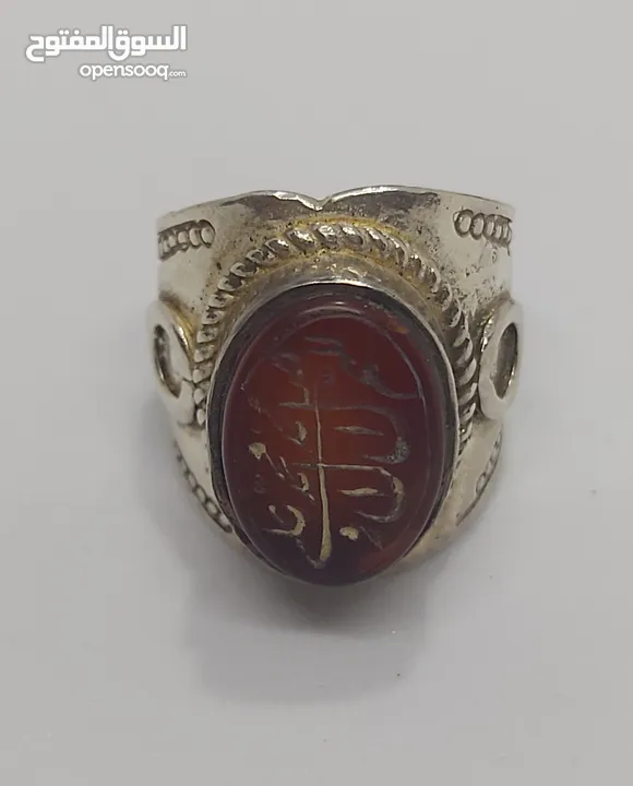 خواتم فضه 929 احجار كريمه و أوزان اغلبها خواتم ايرانيه ثقيله..