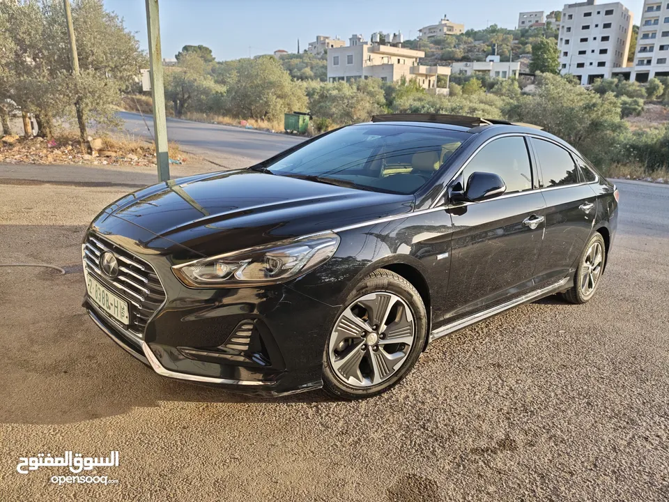 هونداي سوناتا هايبرد 2019فل اضافات نخب