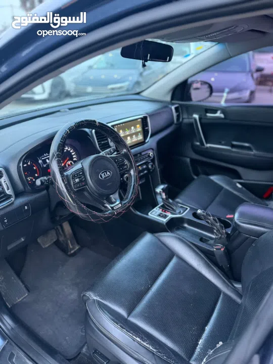 كيا سبورتاج 2017 فل كامل اضافات مع فتحه