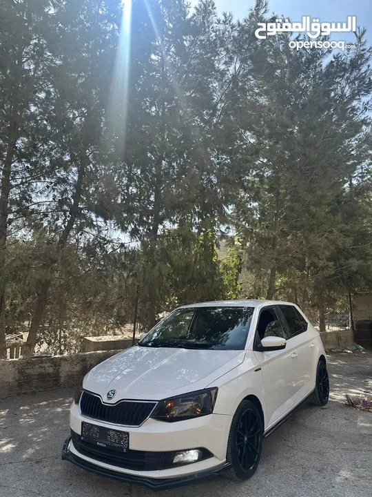 سكودا فابيا 2015 جديده منفوضه صح بالصلاة على النبي سحب شركه بويه شركه دهان قطعتين