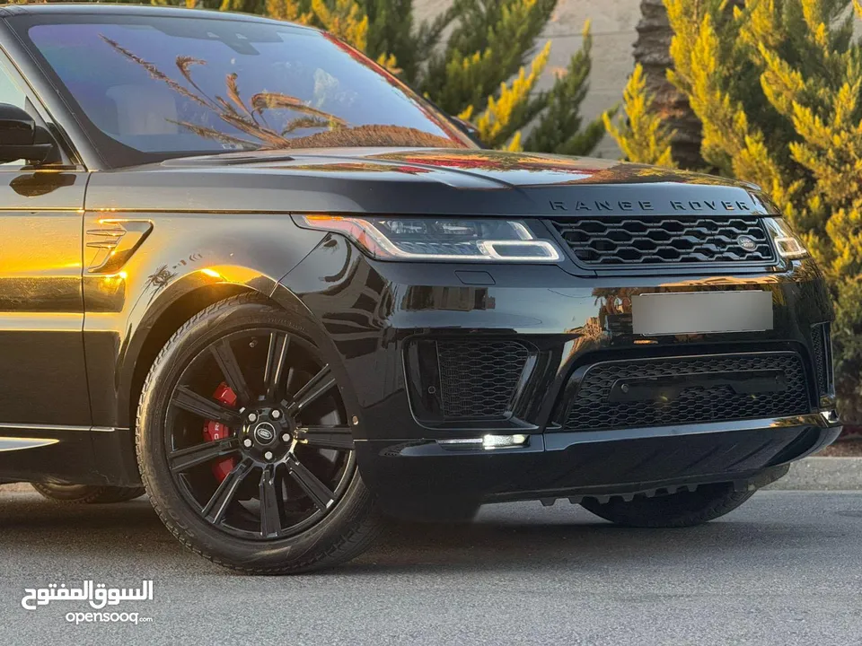 2021 Range Rover Sport Dynamic Black Edition ... وارد امريكي كلين كارفاكس فحص كامل ... دهان شركه