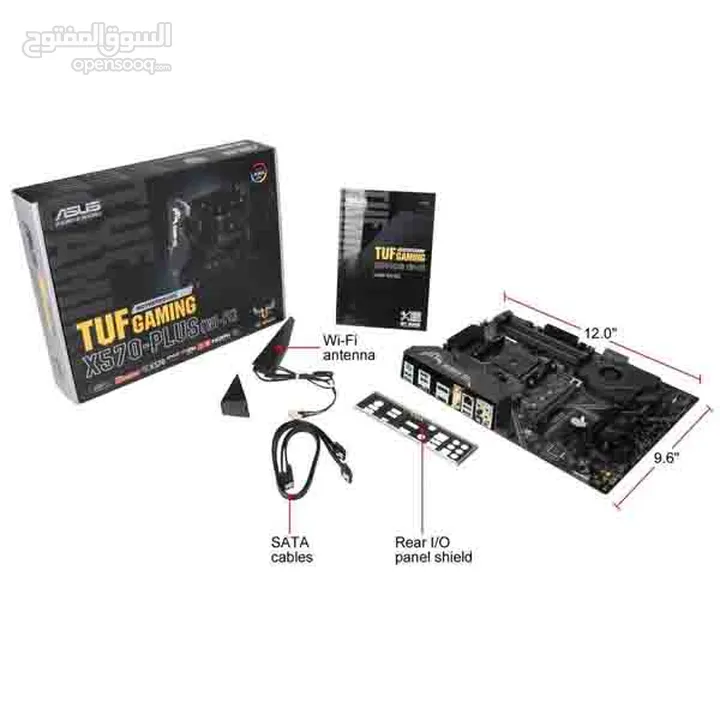 MOTHERBOARD ASUS TUF GAMING X570-PLUS مثر بورد اسوس تف اكس 570 بلس