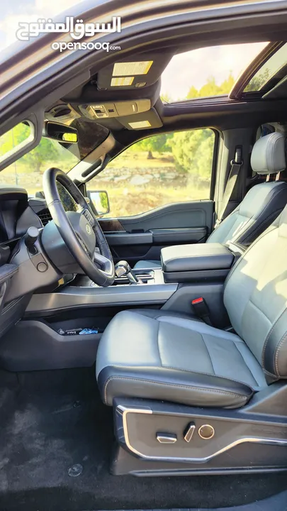 f150 lightning 2022 lariat fully loaded فحص كامل