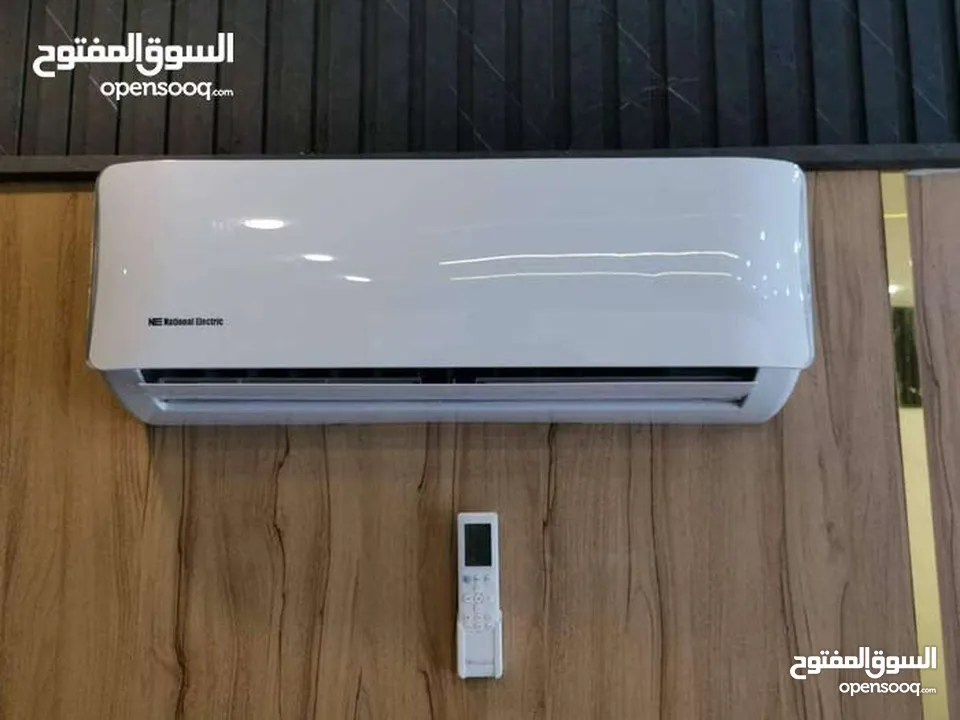 مكيف ناشونال الكتريك 1.5 طن نسبه توفير 70% نحاس بالكامل