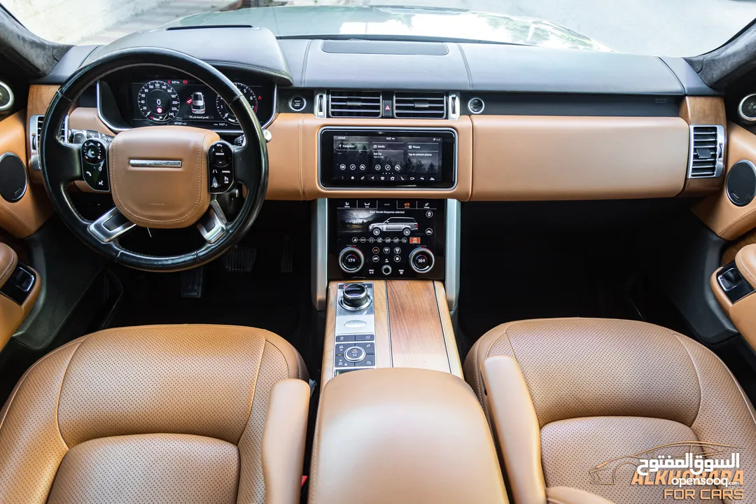Range Rover Vogue 2019 Autobiography Black package   السيارة وارد الماني و بحالة ممتازة جدا