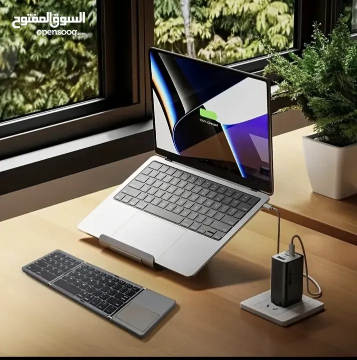 كيبورد keyboard  بلوتوث يصلح لجميع الأنظمة