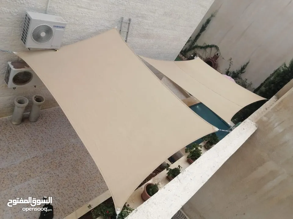 مظلات وشماسى اشرعه خيم معرشات  مظلات متحركه  مظلات قوسيه